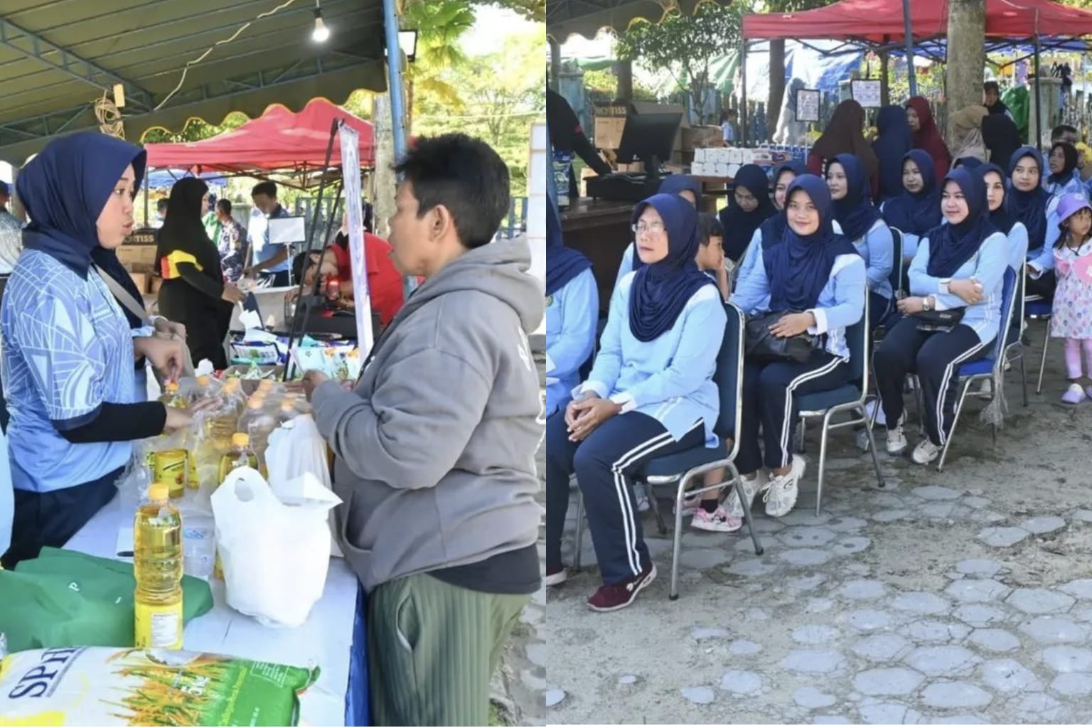 Harga Terjangkau, Bazar HUT ke-80 TNI AU di Lanud Iskandar Jadi Buruan Warga