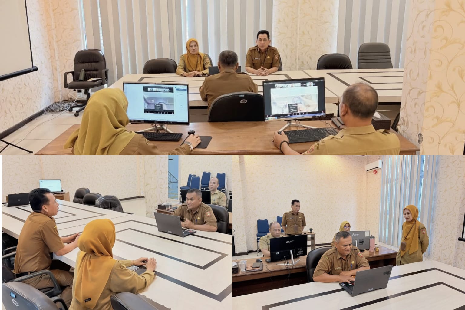 Ujikom Daring Perdana Digelar, DPMPTSP Kobar Dorong Profesionalisme ASN