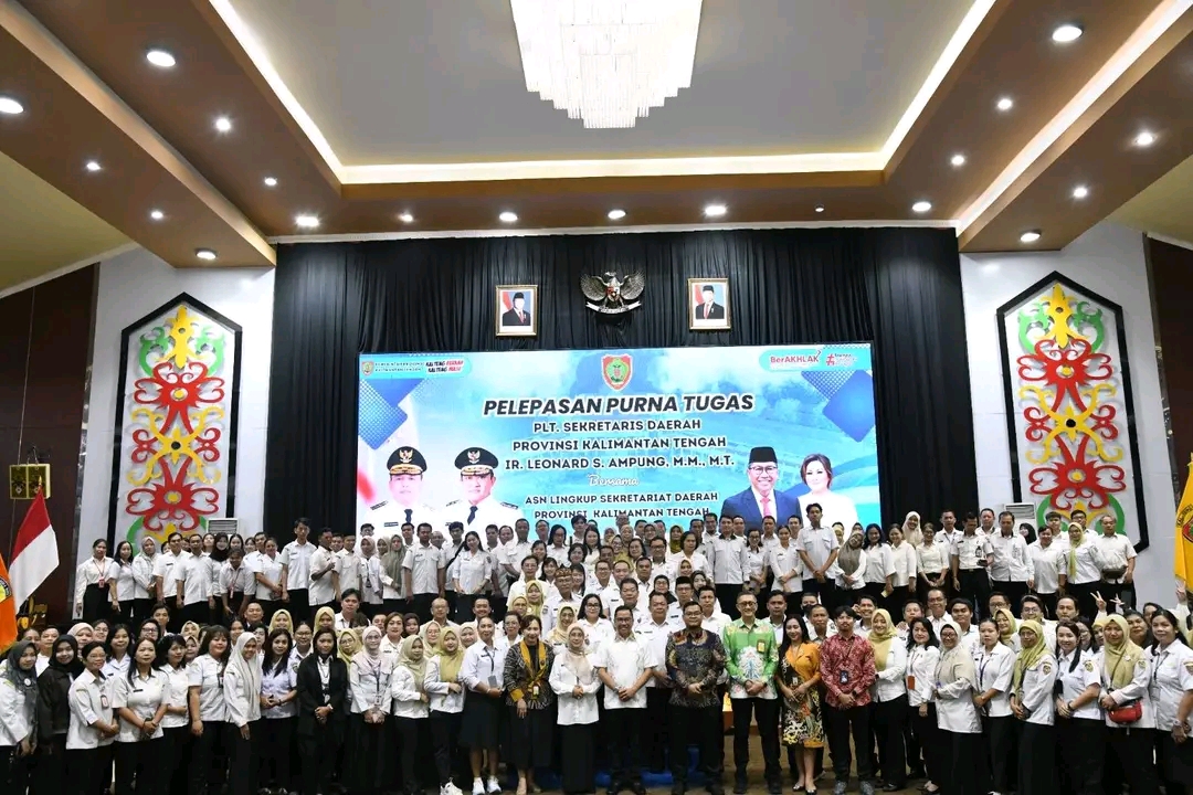 Perjalanan 35 Tahun Berakhir, Leonard S Ampung Masuki Masa Purnatugas