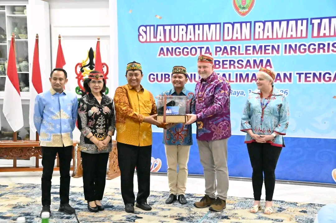 Jamuan di Istana Isen Mulang, Kalteng Pererat Hubungan dengan Parlemen Inggris