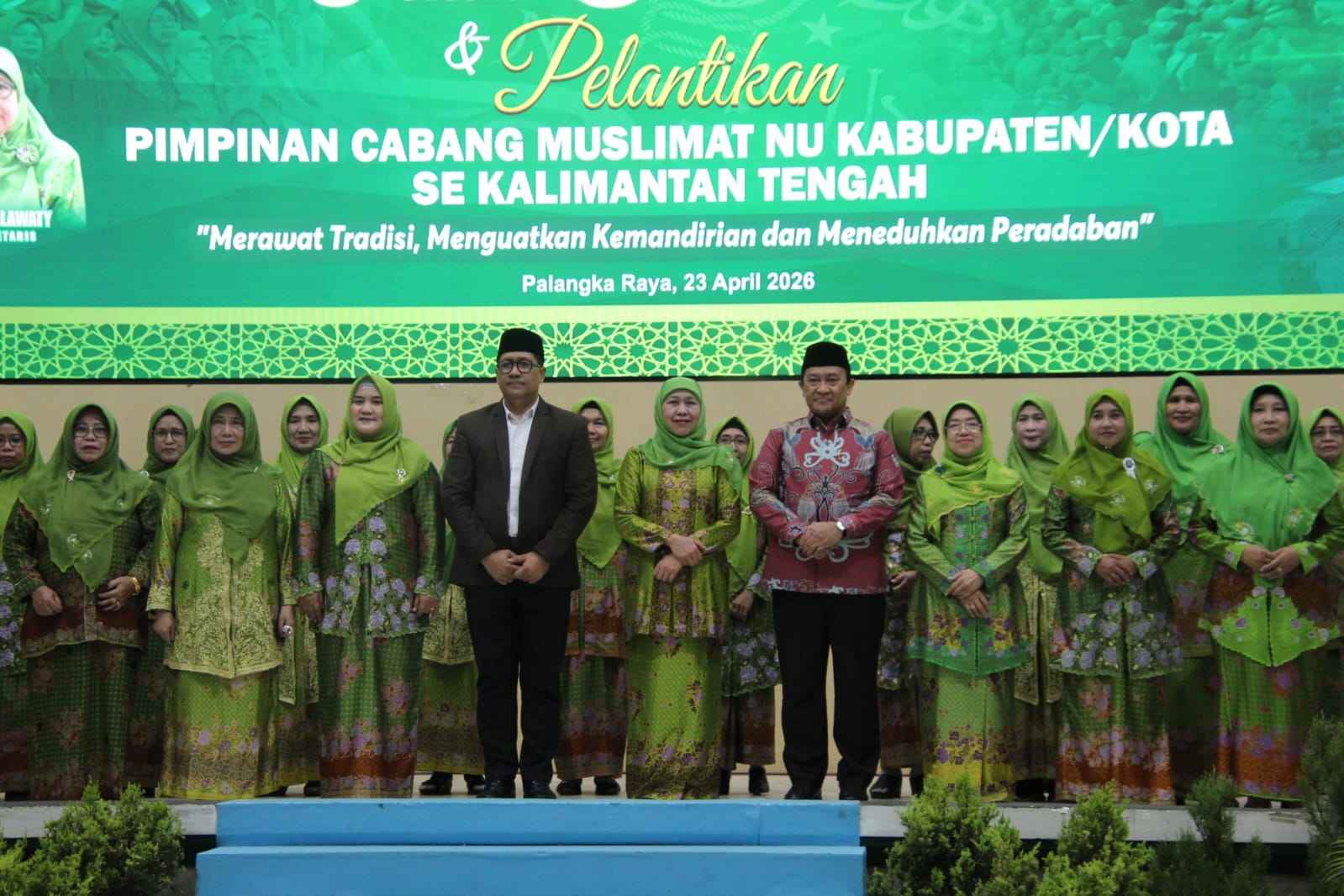 Wagub Kalteng Minta Muslimat NU Aktif Dukung Program Pemerintah Daerah