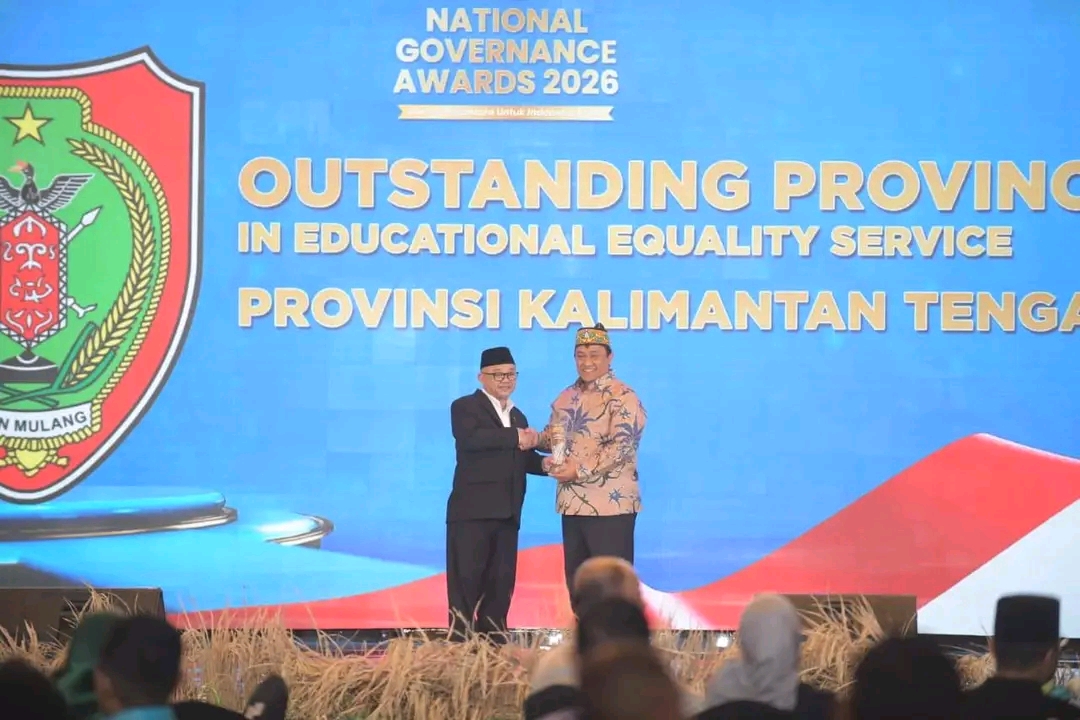Inovasi Pendidikan Diakui, Pemprov Kalteng Raih National Governance Awards 2026