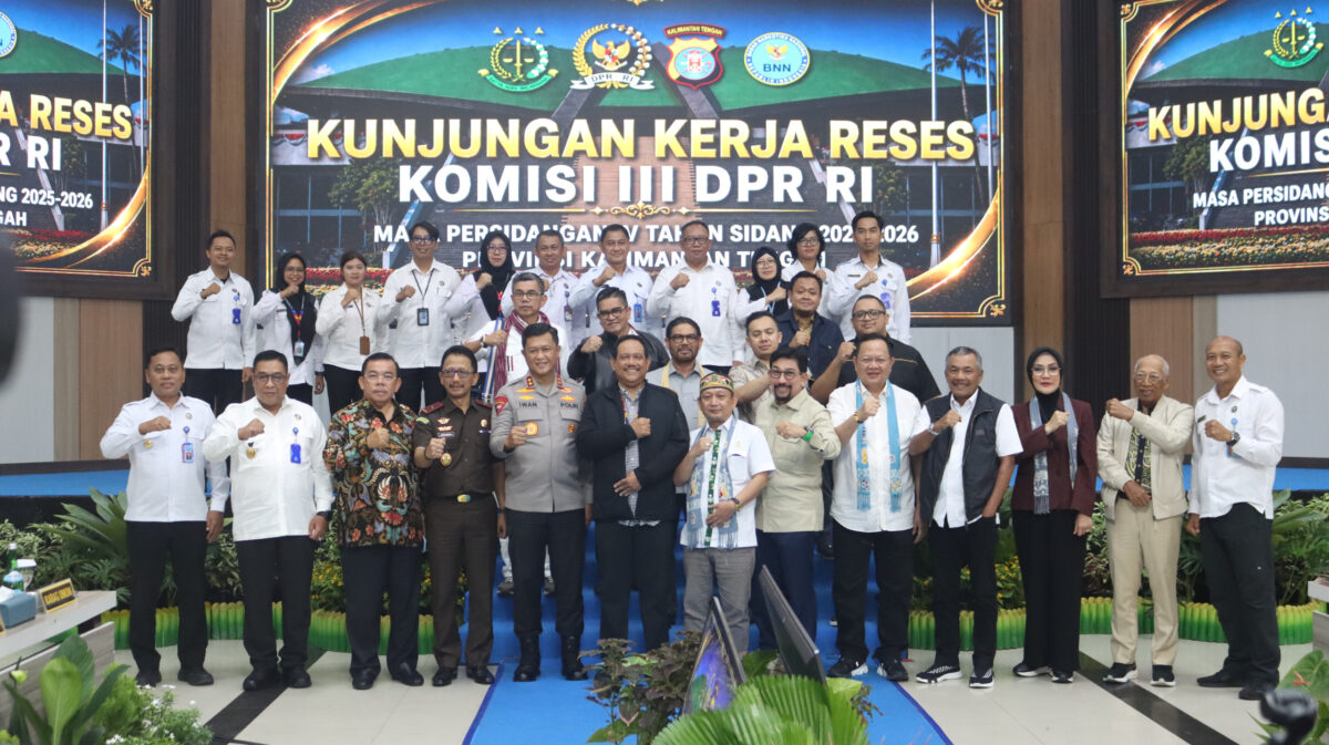 Komisi III DPR RI Warning Narkoba hingga Tambang Ilegal di Kalteng, Polda Diminta Tegas