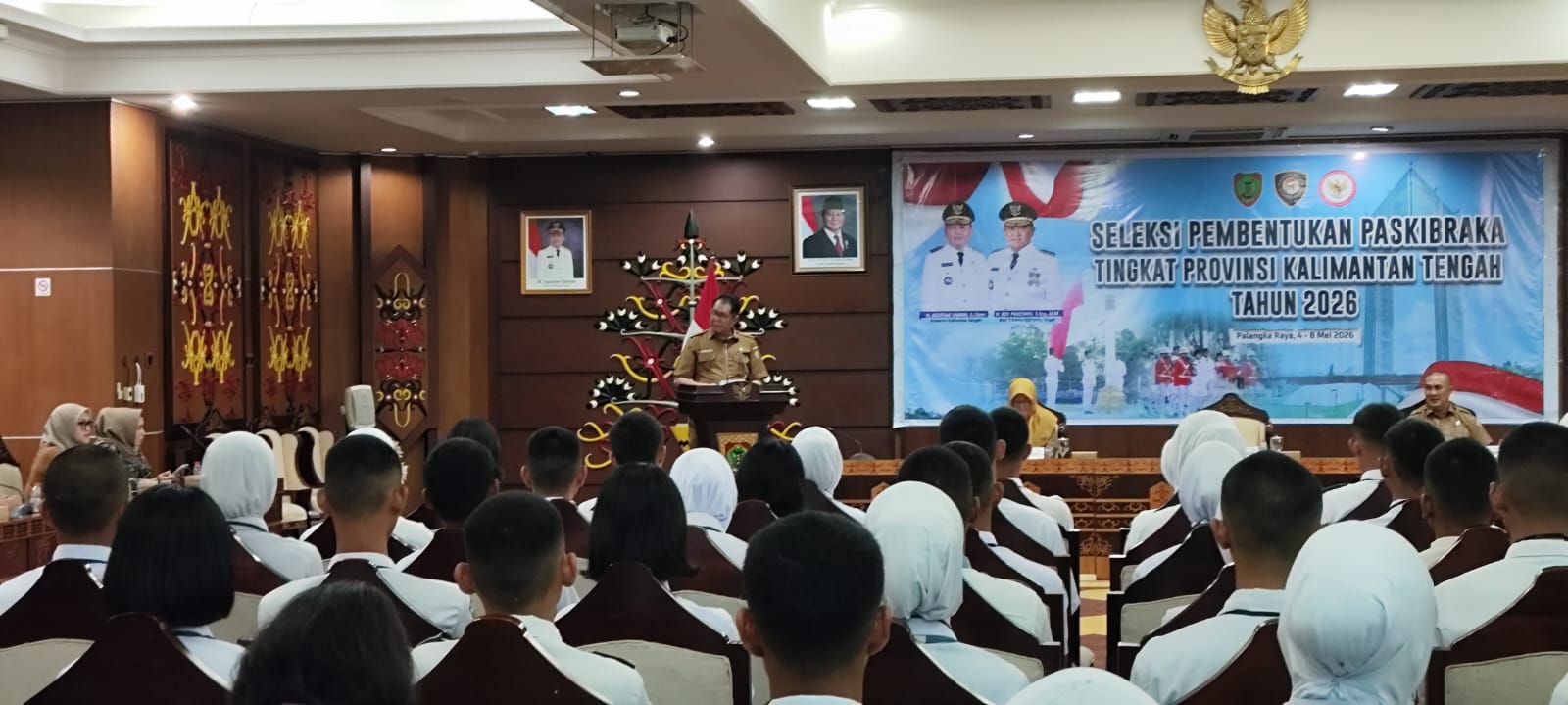 Kesbangpol Kalteng Gelar Seleksi Paskibraka Tingkat Provinsi 2026