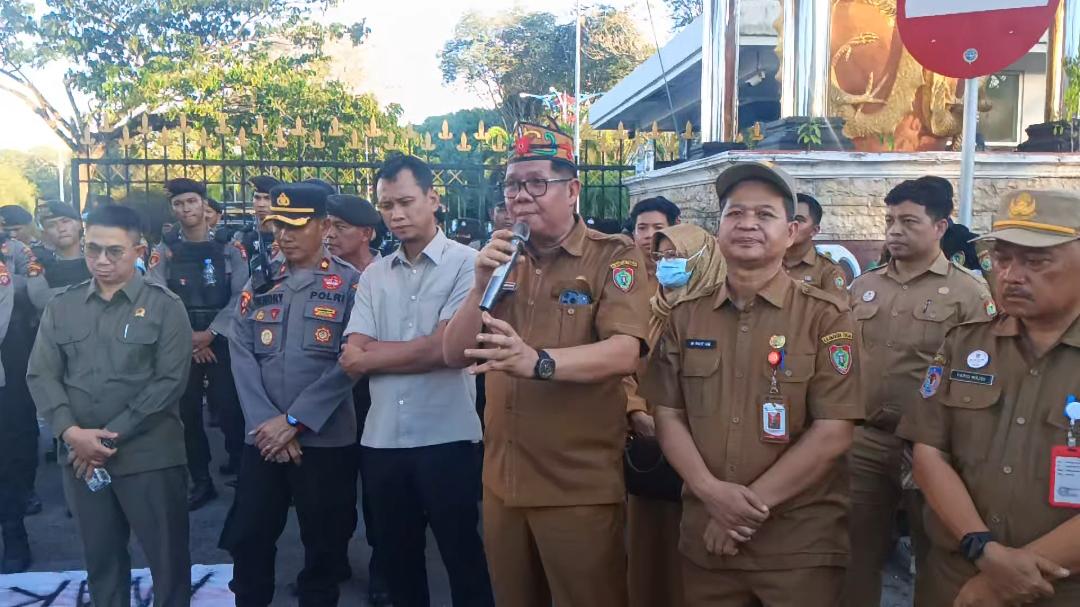 Pemprov Kalteng Tampung Aspirasi Gerakan Mahasiswa Anak Buruh, Janji Bawa ke Meja Gubernur