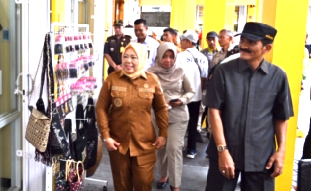 Ketua DPRD Kobar Sambut Pasar Seni ‘Kiai Gede’, UMKM Kini Punya Rumah Baru