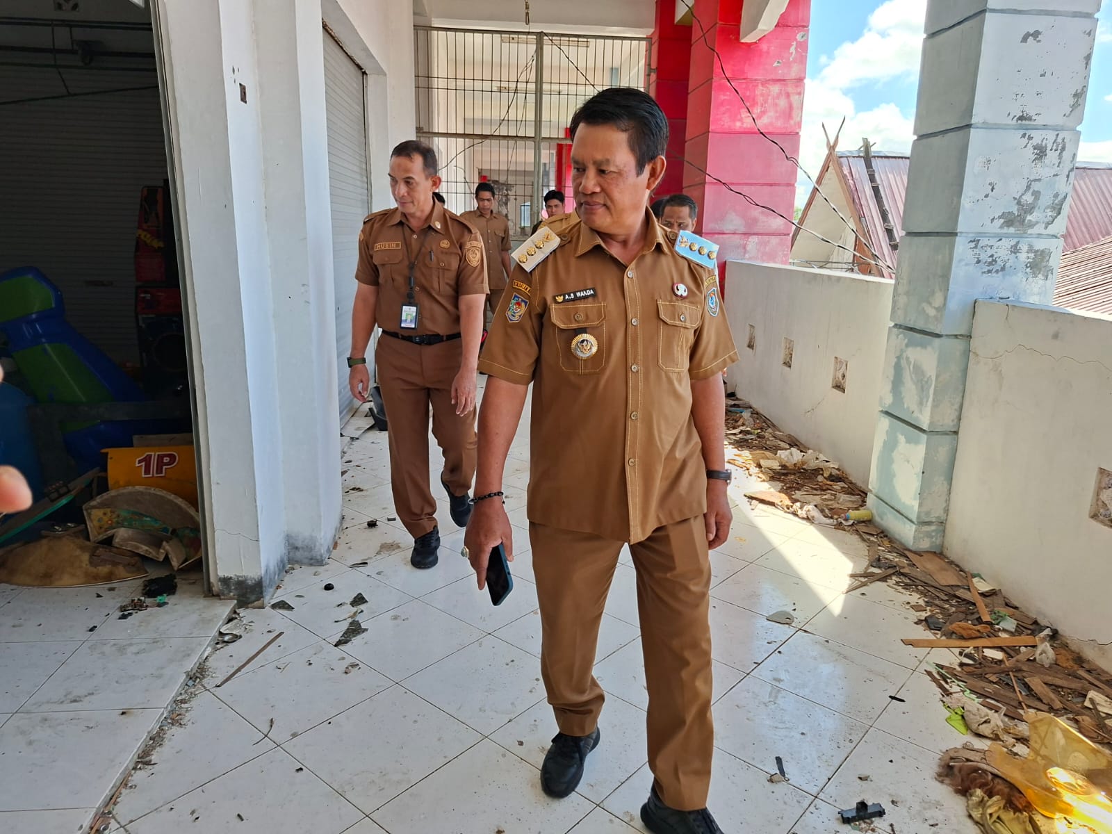 Bupati Seruyan Geram Lihat Pasar Saik dan Dermaga Tak Terurus