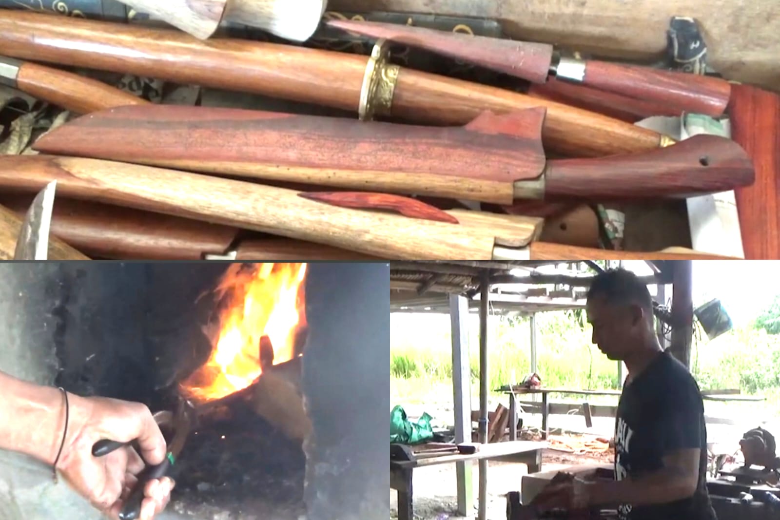 Jelang Idul Adha, Pandai Besi di Kobar Kebanjiran Pesanan Golok Jagal