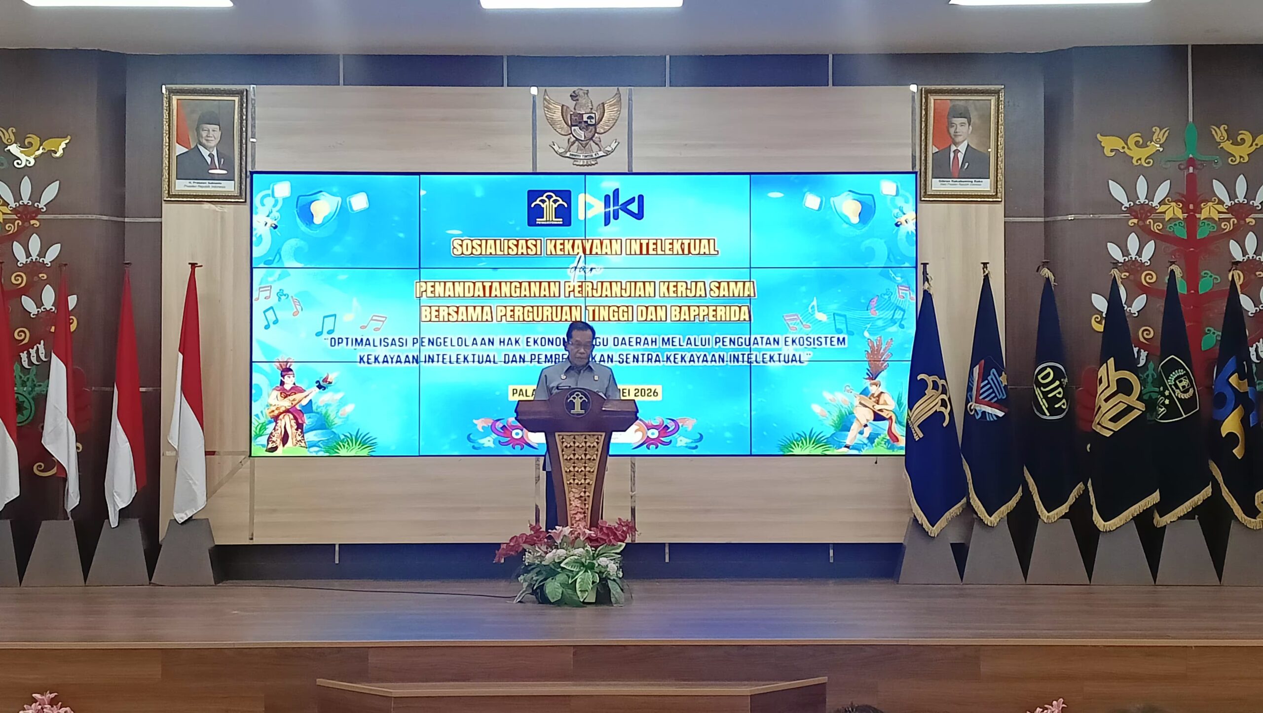 Kemenkum Ungkap Karya Intelektual Kampus di Kalteng Belum Tertata