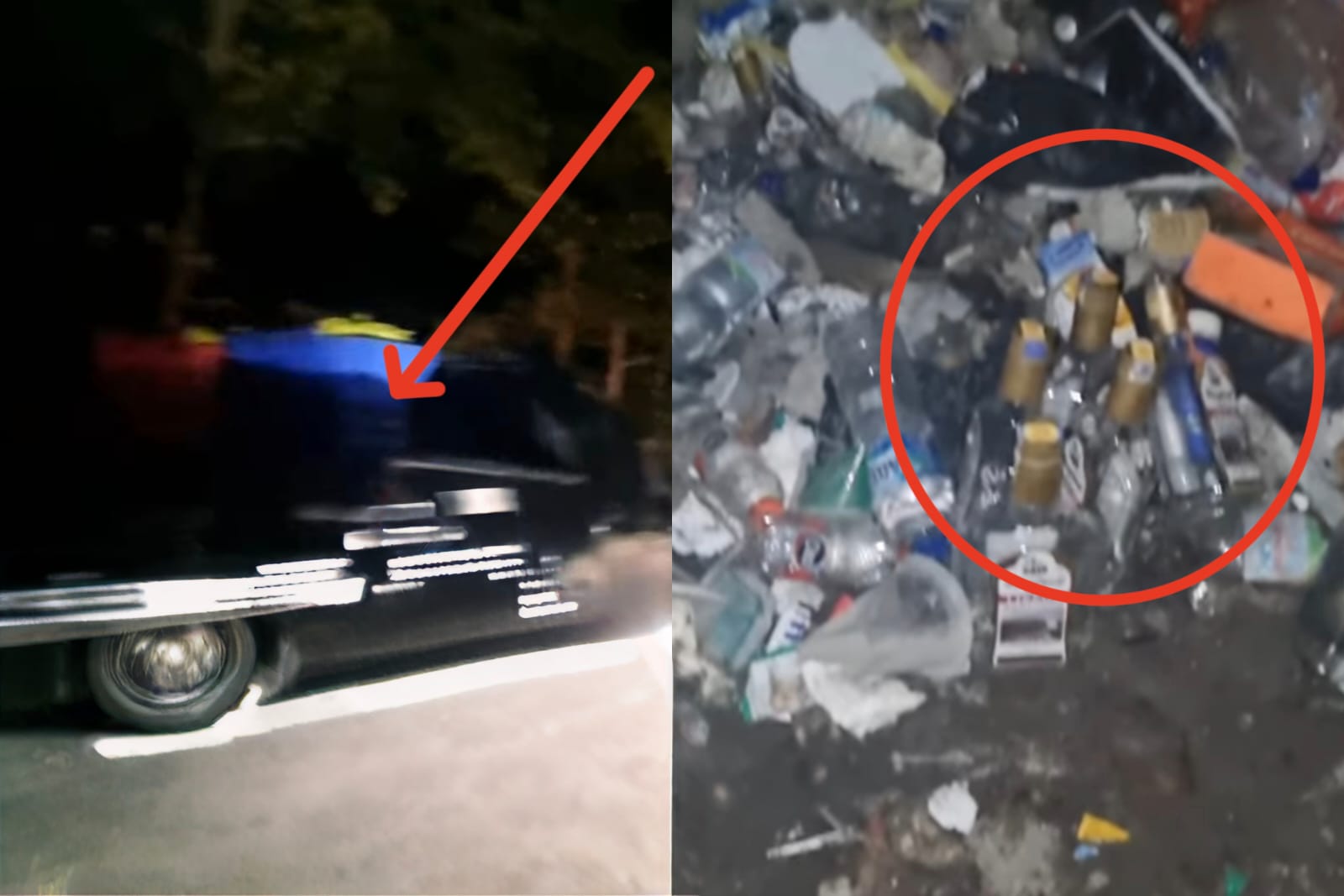 Buang Botol Miras di Pinggir Jalan, Warga Kobar Geram dan Laporkan Pelaku ke Satpol PP