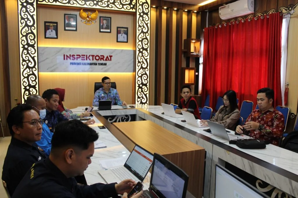Inspektorat Kalteng Dorong Digitalisasi Pengawasan Internal