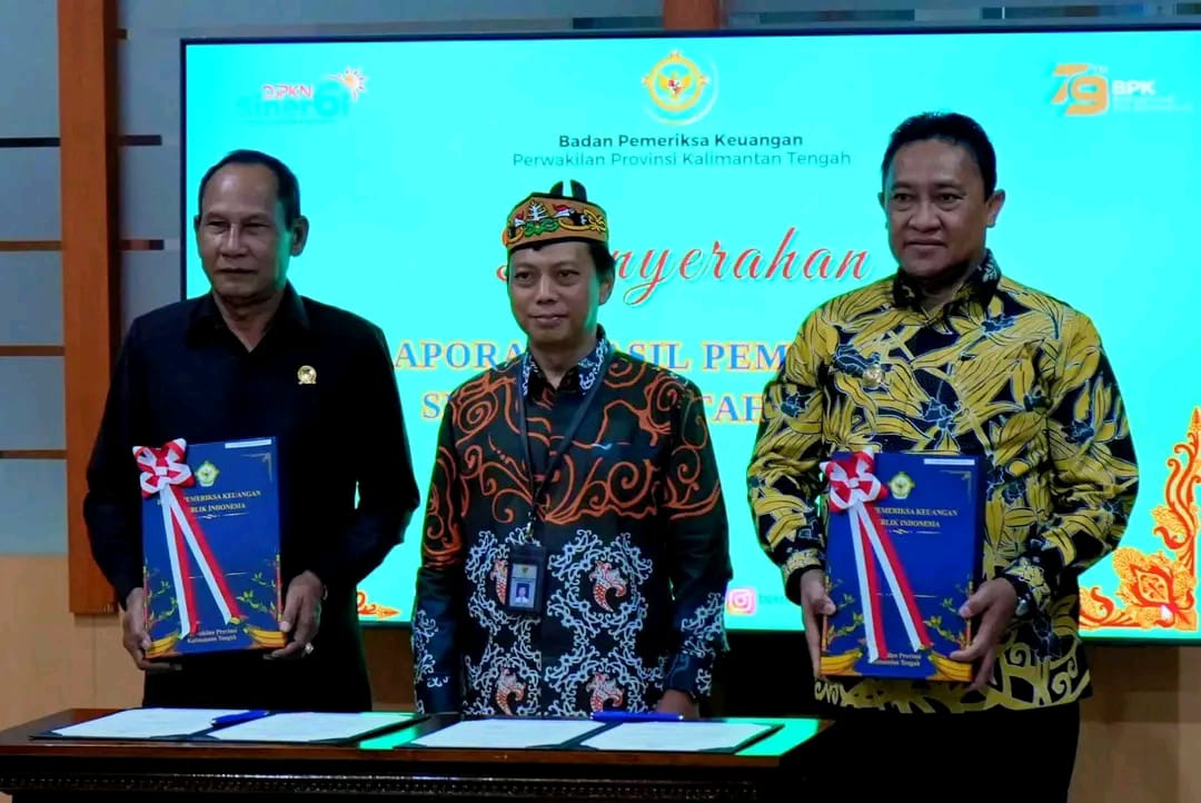 Pemprov Kalteng Terima Laporan BPK, Edy Pratowo Minta OPD Tindaklanjuti