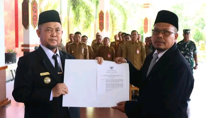 Subagio Nahkodai PDAM Kasongan, Bupati Minta Pelayanan Air Bersih Dibenahi