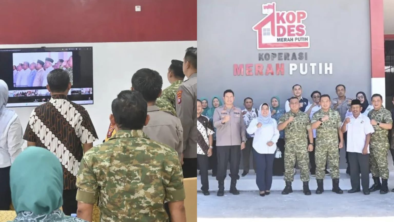 Danlanud Iskandar Optimistis Koperasi Merah Putih Tingkatkan Kesejahteraan Warga Desa
