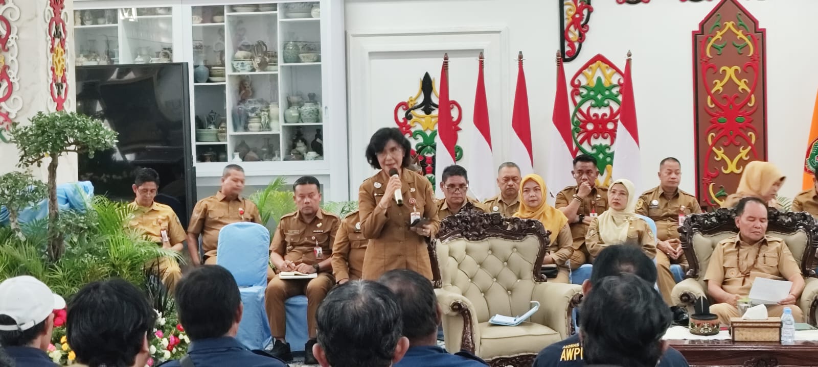 Diskusi Bareng Wartawan, Pemprov Kalteng Perkuat Keterbukaan Informasi