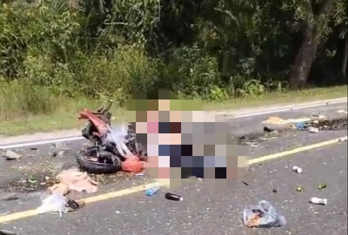 Kecelakaan di Jalur Tjilik Riwut, Pengendara Motor Tewas Usai Ditabrak Truk Pasir