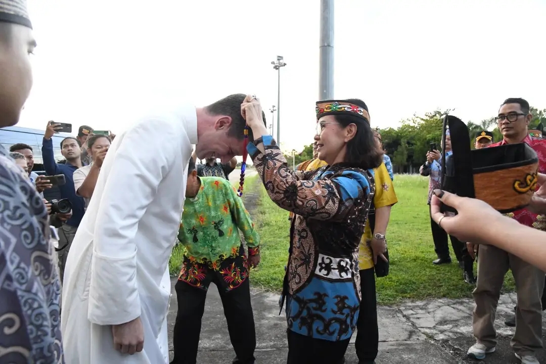 Pj Sekda Kalteng Sambut Kedatangan Perwakilan Vatikan di Palangka Raya