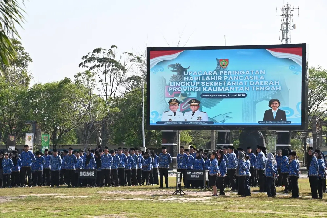 Peringati Hari Lahir Pancasila, Pemprov Kalteng Tekankan Persatuan Bangsa