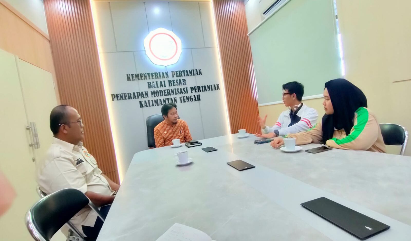 Tani Merdeka Kalteng dan BRMP Jajaki Kerja Sama Dukung Ketahanan Pangan