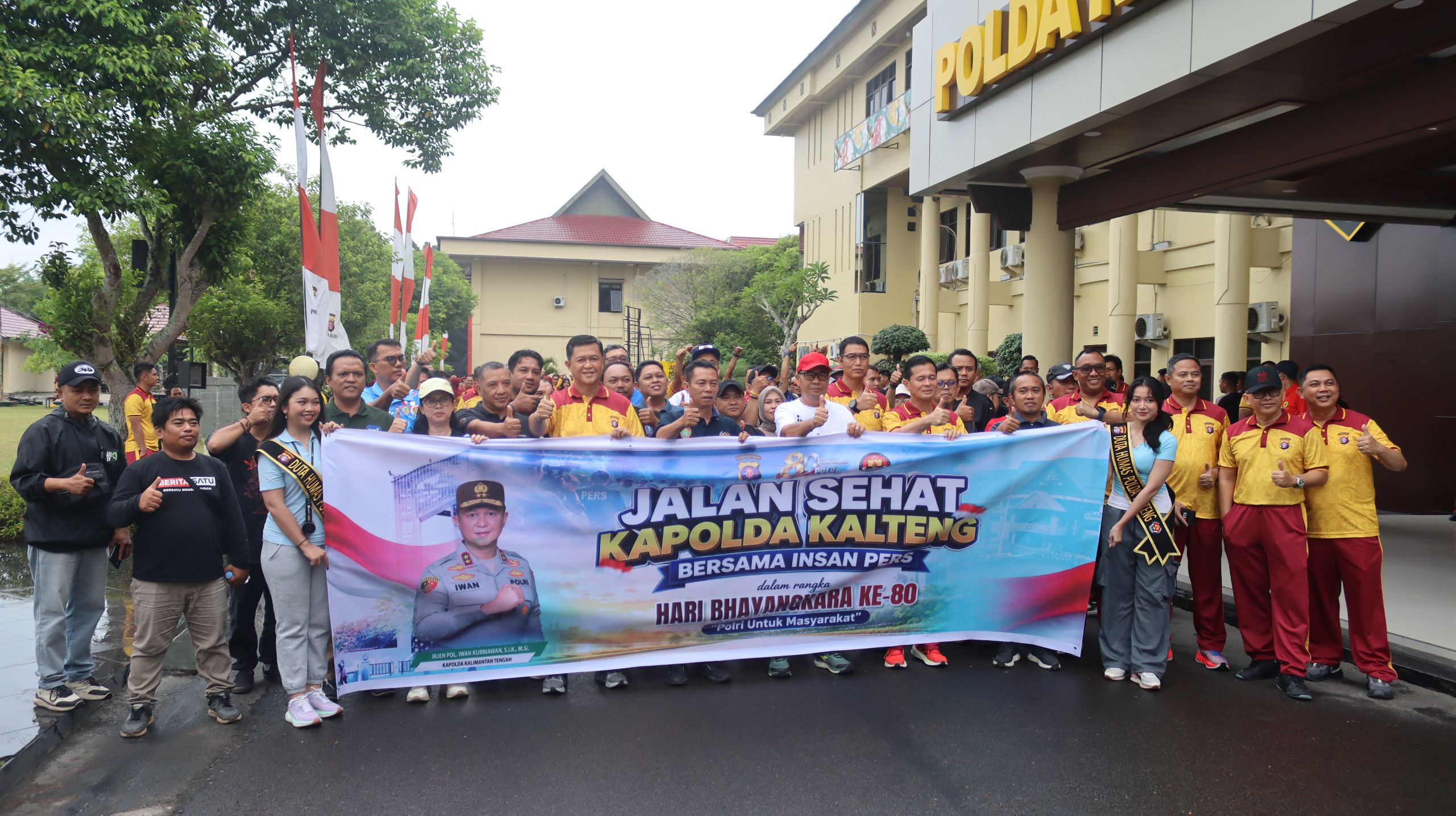 Polda Kalteng Perkuat Sinergi dengan Media Jelang Hari Bhayangkara ke-80