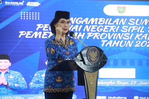 Pj Sekda Kalteng Minta ASN Hindari Flexing dan Gaya Hidup Berlebihan
