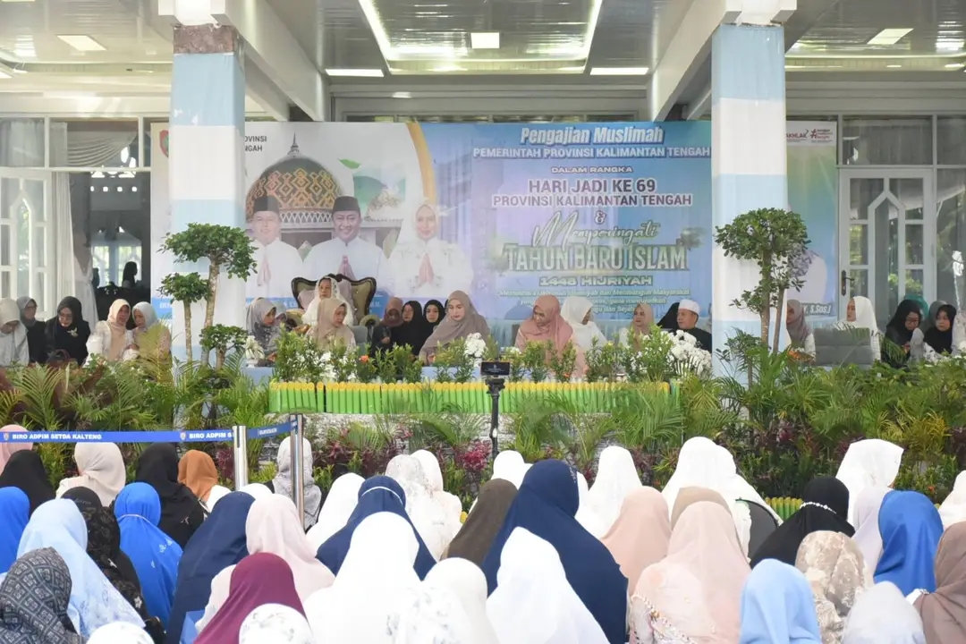 Sambut Tahun Baru Islam 1448 H, Ketua TP-PKK Kalteng Ajak Muslimah Perkuat Ketahanan Keluarga