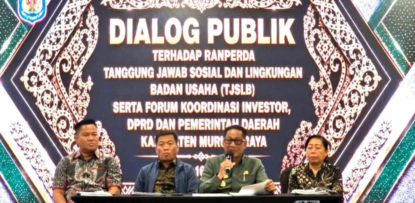 Ketua DPRD Murung Raya: Ranperda TJSLB Harus Beri Kepastian bagi Investor dan Masyarakat