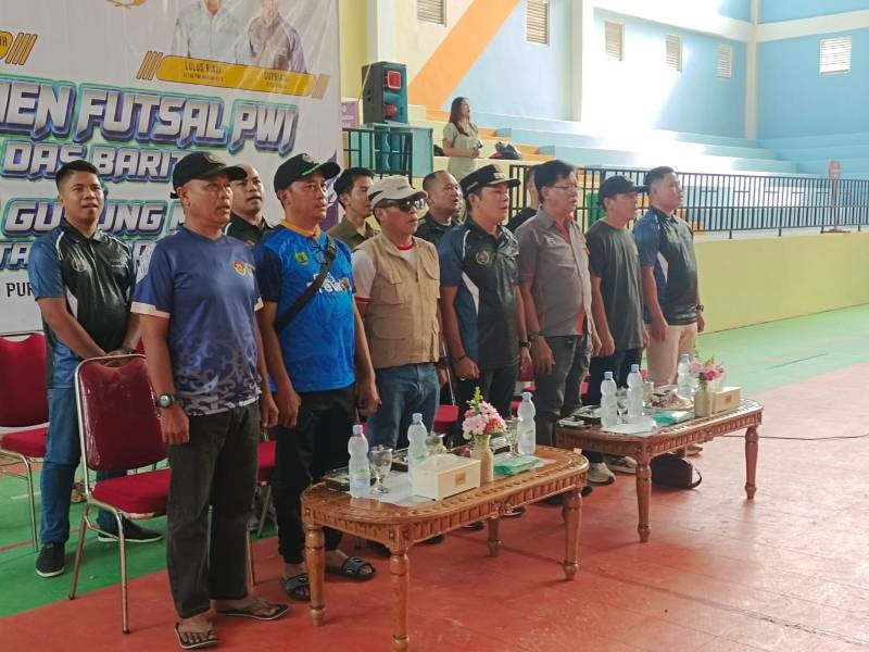 Rumiadi Nilai Turnamen Futsal PWI Berdampak Positif bagi Pers dan Perekonomian Daerah
