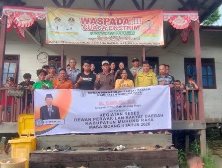 Reses H. Barlin di Barito Tuhup Raya, Pendidikan hingga Infrastruktur Jadi Sorotan