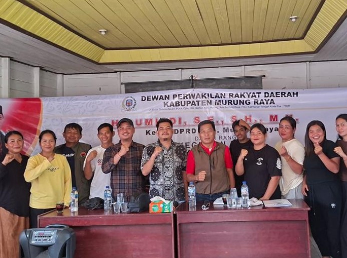 Reses Ketua DPRD Murung Raya, Warga Minta Jalan Tumbang Bahan Segera Diperbaiki