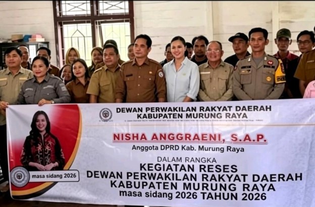 Kunjungi Wilayah Pedalaman, Nisha Dorong Pemerataan Pembangunan di Dapil III Murung Raya