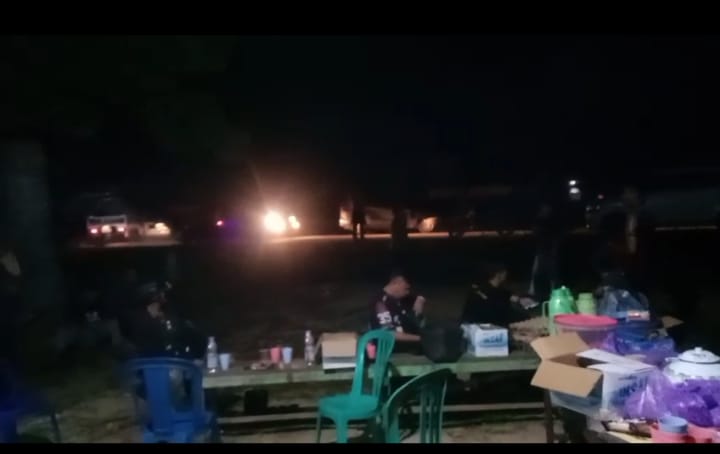 TKP Tumbang Kelemei Dijaga Ketat, Dua Polisi Masih Dalam Pencarian