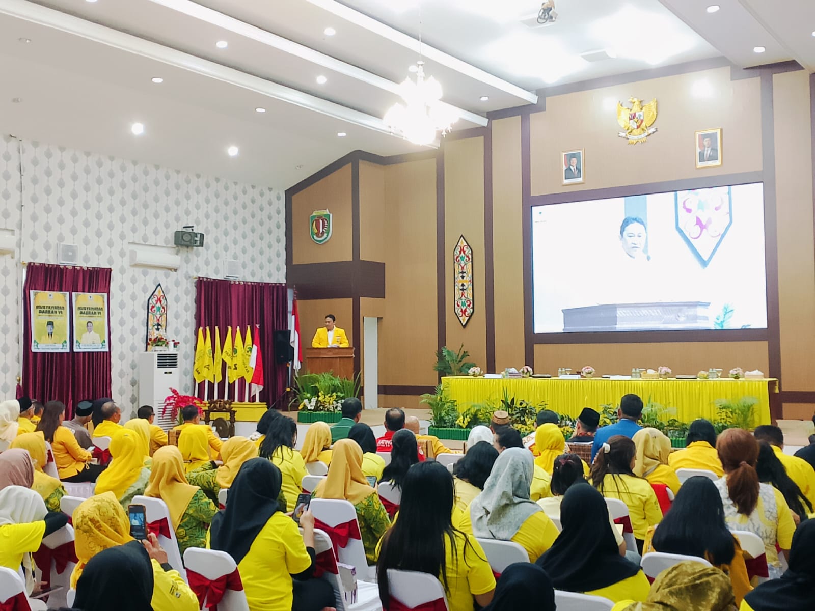 Edy Pratowo Buka Musda VI Golkar Katingan, Tekankan Konsolidasi Hingga Desa