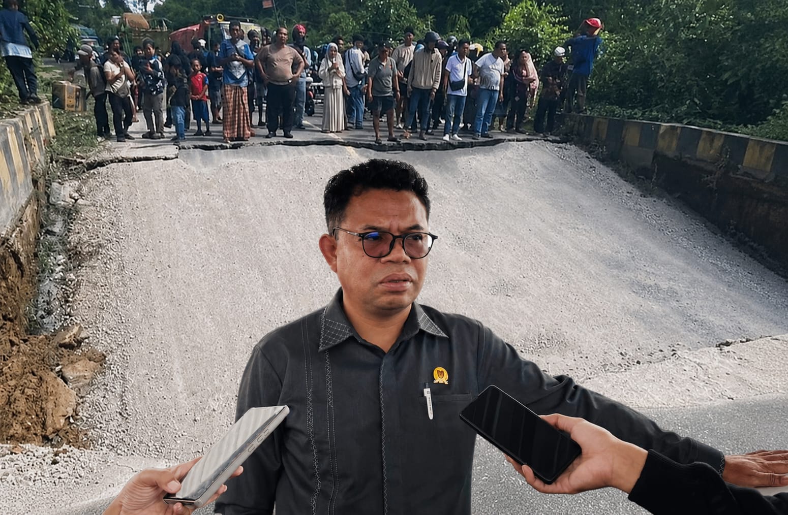 Jembatan Ambruk di Katingan, DPRD Kalteng Minta BPJN Audit Infrastruktur Trans Kalimantan