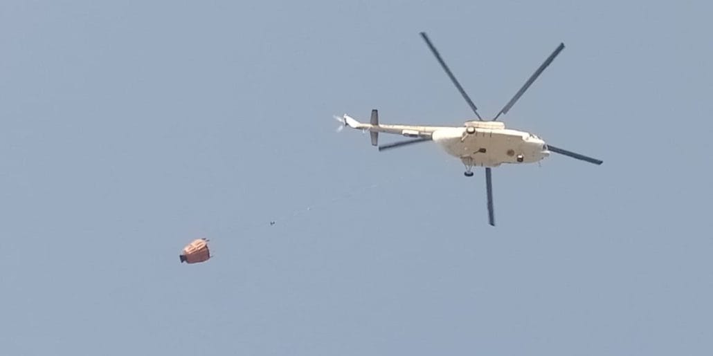 Empat Helikopter Water Bombing Disiagakan, Kalteng Perketat Pengawasan Karhutla