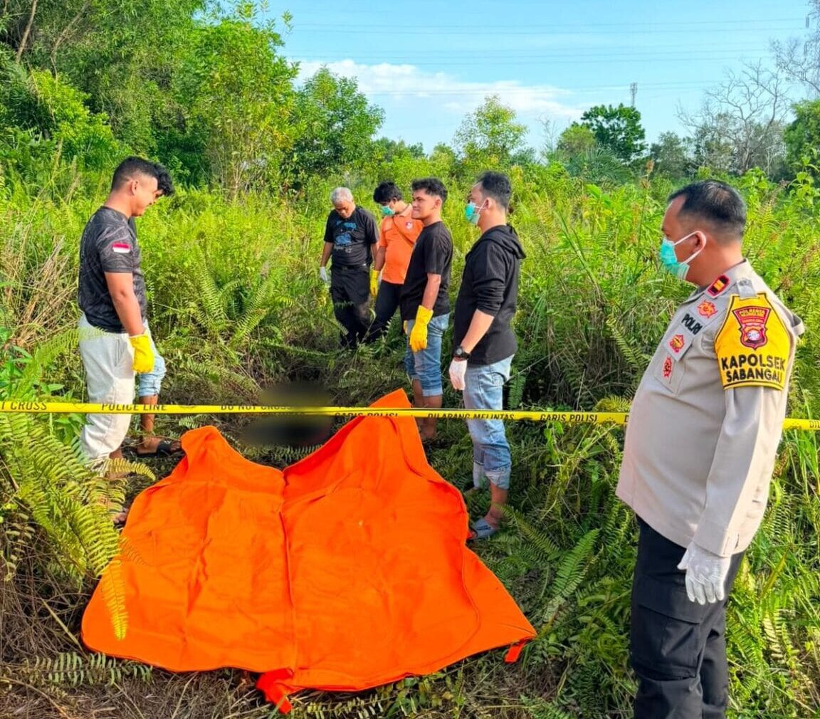 Jasad Pria Tanpa Kepala Gegerkan Hutan Kereng Bangkirai