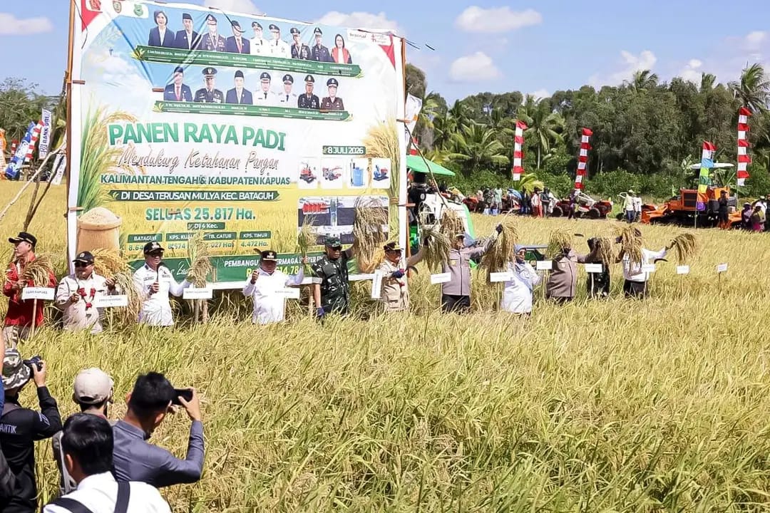 Gubernur Kalteng Optimistis Kapuas Mampu Topang Kebutuhan Pangan Nasional
