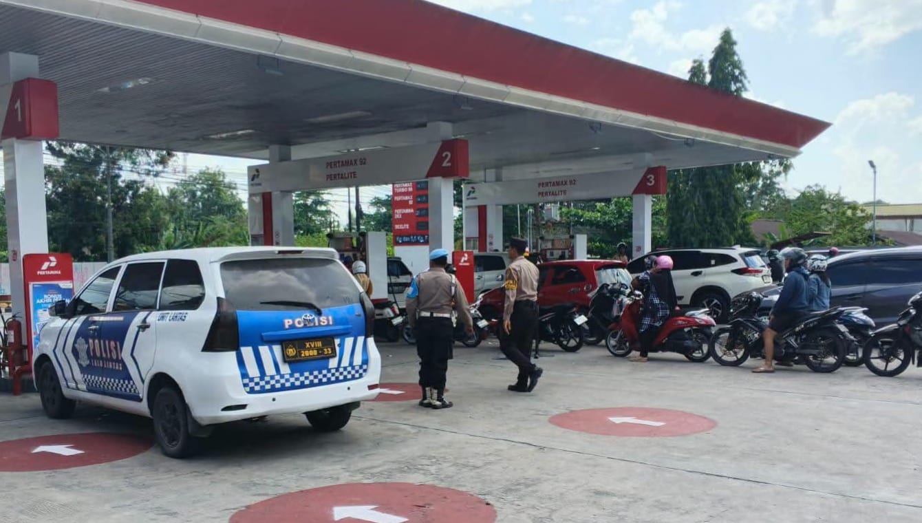 Polisi Antisipasi Penimbunan BBM di Kobar, Pengawasan SPBU dan Barcode Subsidi Diperketat