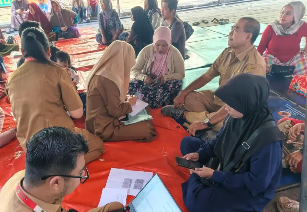 Korban Kebakaran di Pahandut Bisa Cetak Ulang Dokumen Gratis