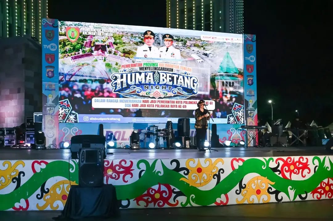 Huma Betang Night Ramaikan HUT Palangka Raya, Harmoni Budaya dan Ekonomi Kreatif