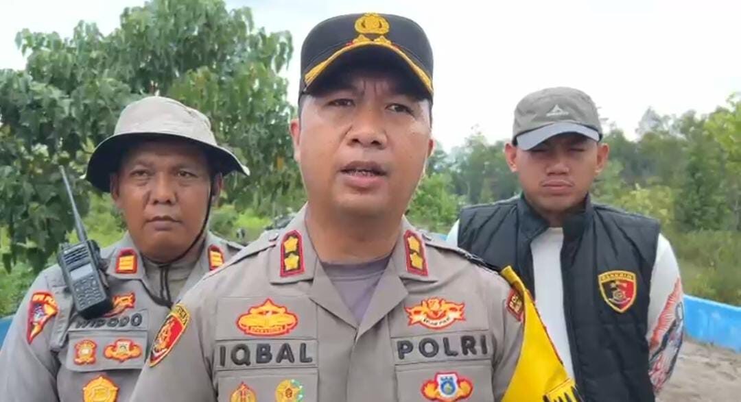 Polres Pulang Pisau Tetapkan Enam Tersangka Karhutla di Tumbang Nusa