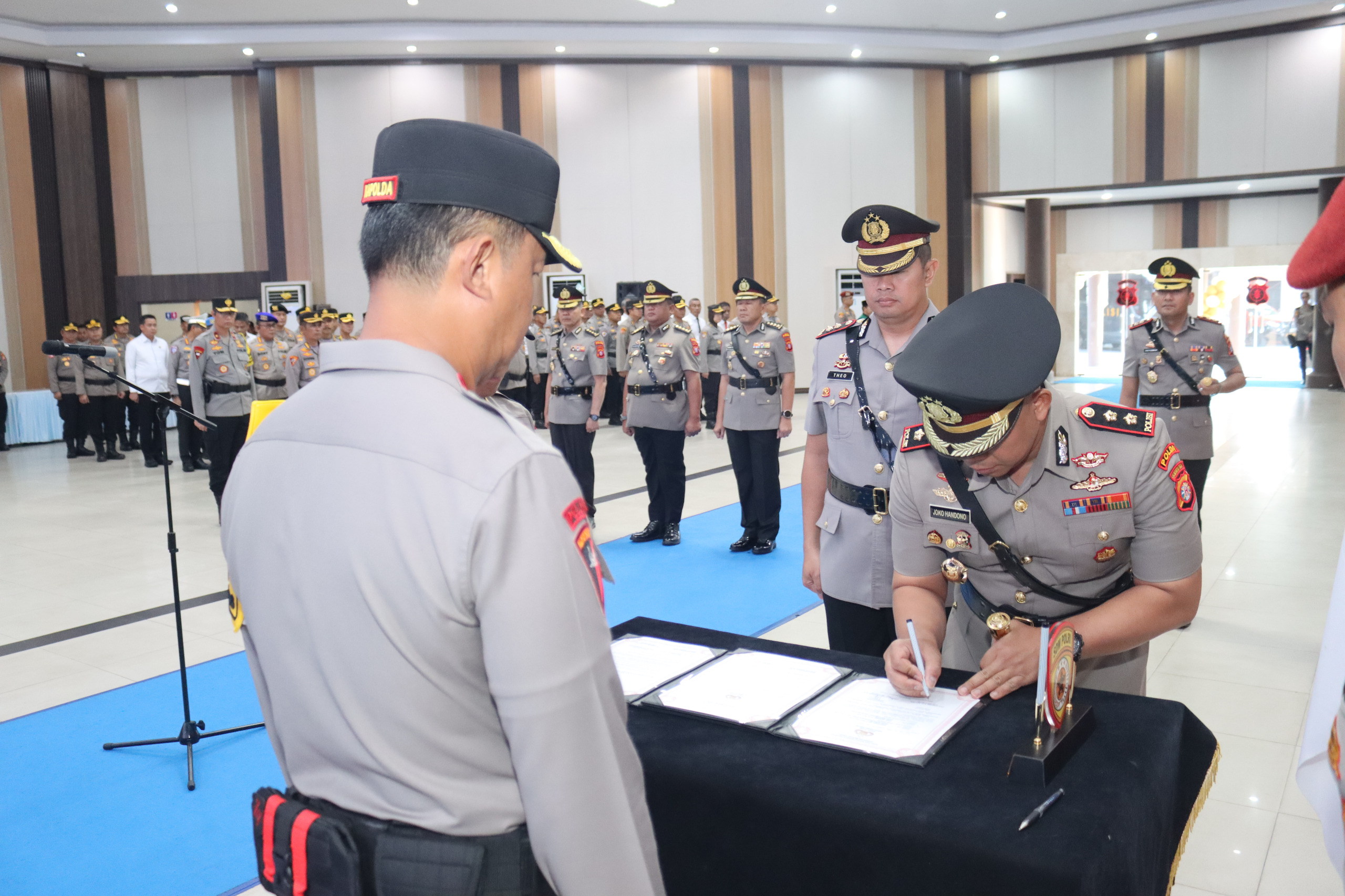 Kapolres Kobar Berganti, AKBP Joko Handono Ambil Komando