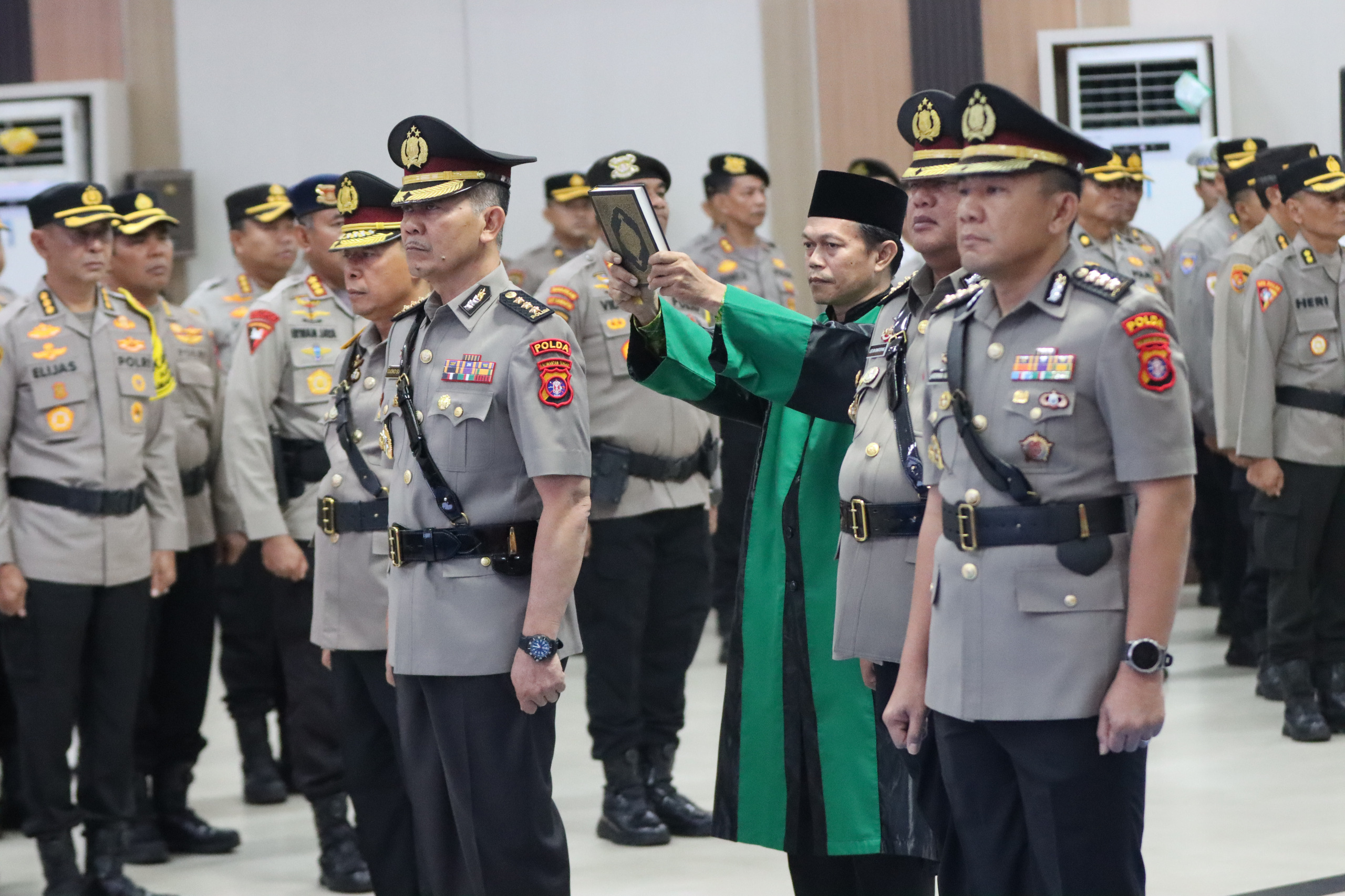 Rotasi Besar Polda Kalteng, Ini Nama-namanya