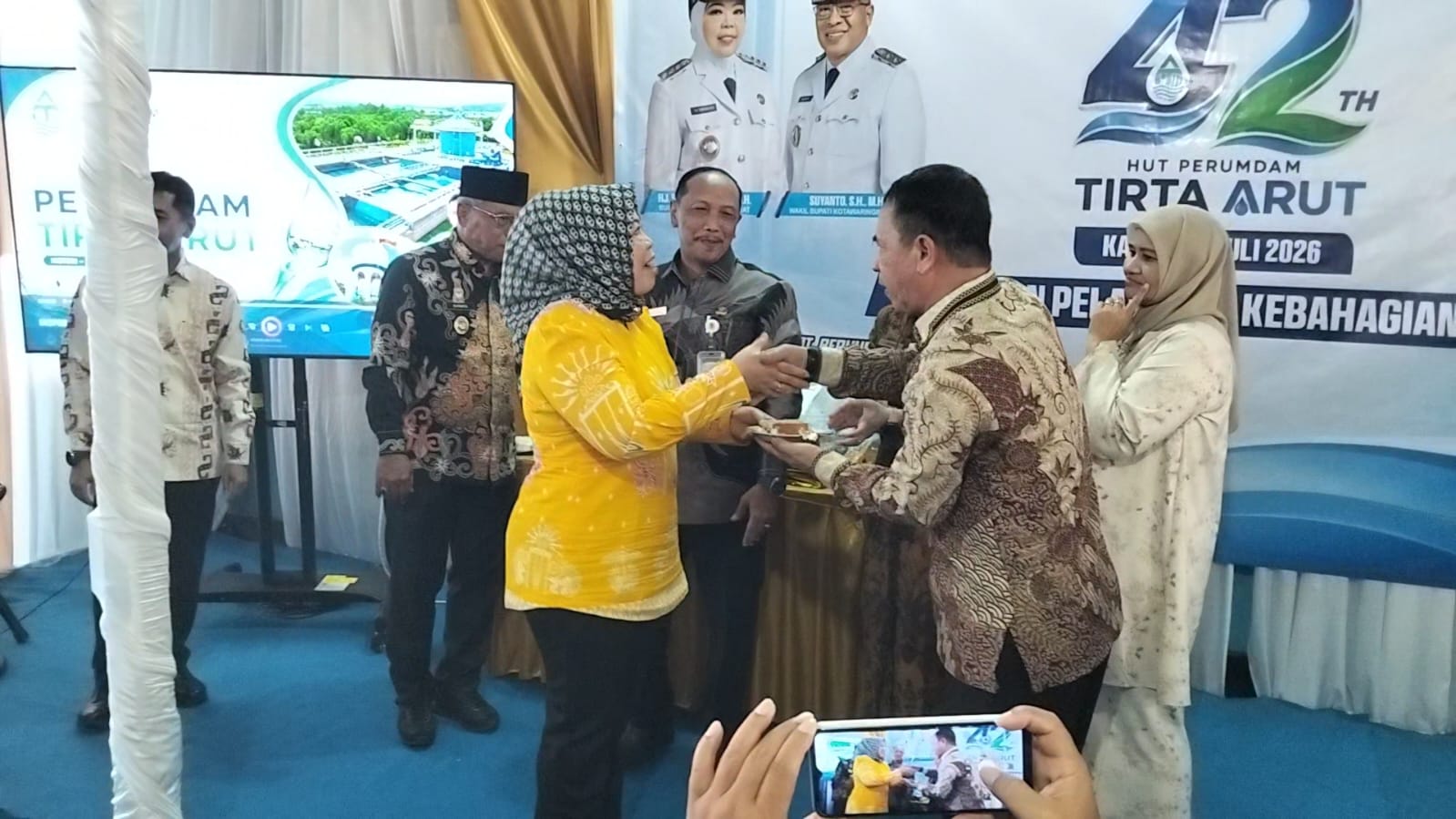 HUT ke-42, Perumdan Tirta Arut Komitmen Perkuat Layanan Air Bersih untuk Warga Kobar