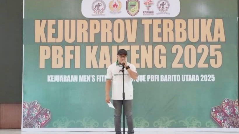 Kejurprov PBFI Kalteng Di Barito Utara Jadi Panggung Pembinaan Atlet Binaraga