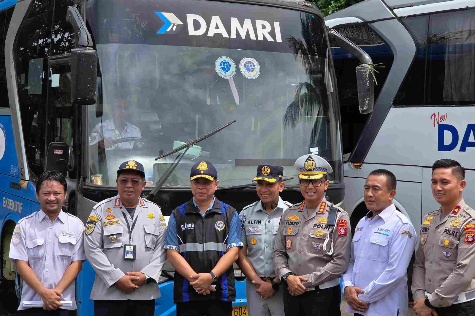 Jelang Nataru, Dishub Kalteng Periksa Kelayakan Bus di Palangka Raya