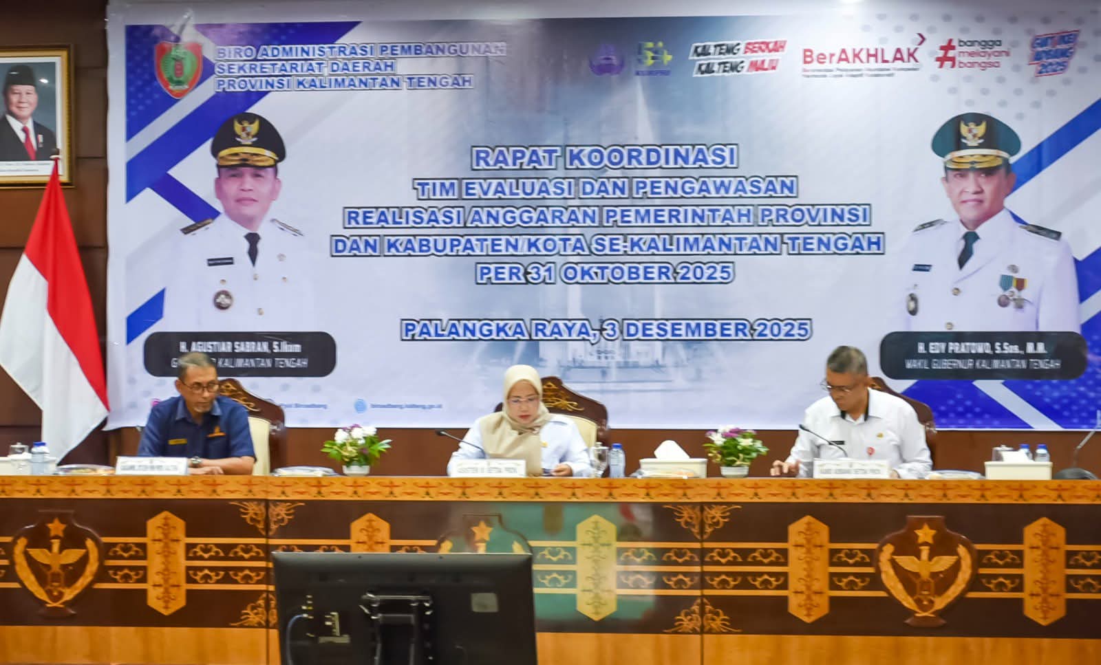 Realisasi APBD Kalteng Jomplang, Deviasi Anggaran Capai Minus 28,72 Persen