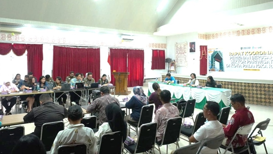 DPMPTSP Kalteng Evaluasi Kepatuhan Hotel, Perizinan dan LKPM Masih Jadi Sorotan