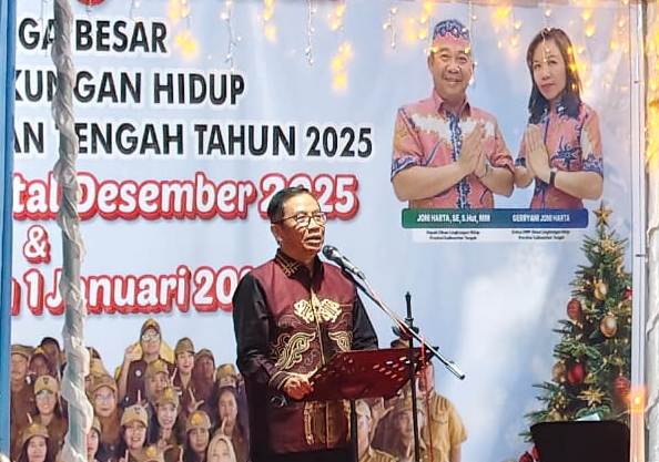 Natal DLH Kalteng, Leonard Tekankan Komitmen ASN Rawat Lingkungan