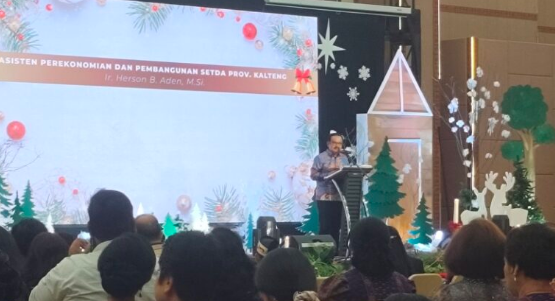 Keluarga Besar Rimbawan Rayakan Natal, Pemprov Kalteng Tekankan Nilai Toleransi